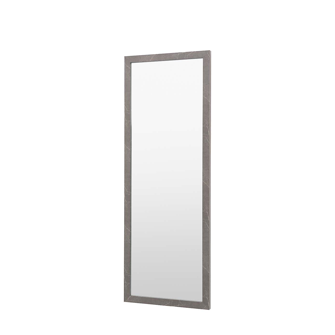 Alora Marbled Rectangle Full Length Leaner Mirror