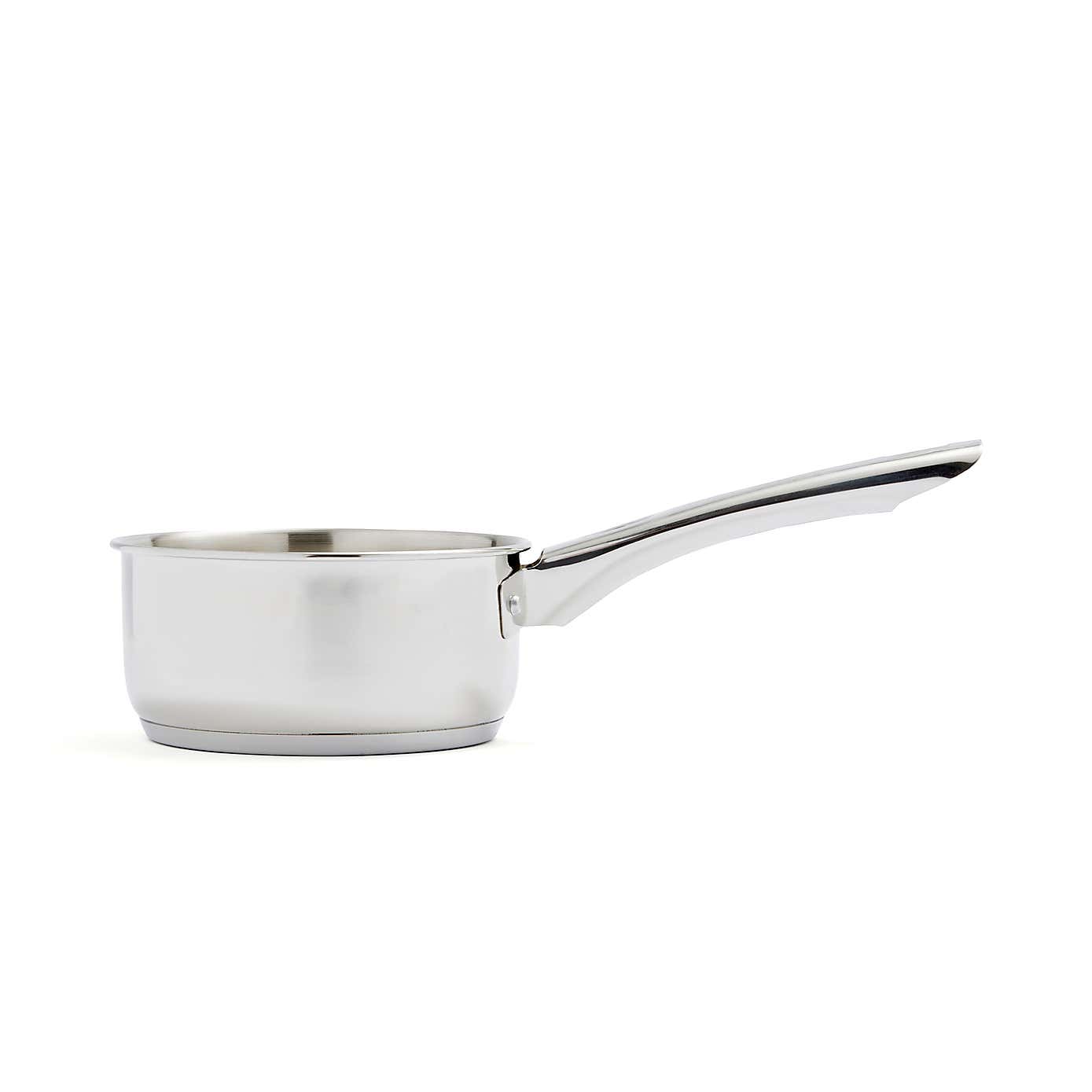Essentials Stainless Steel Milk Pan, 14cm