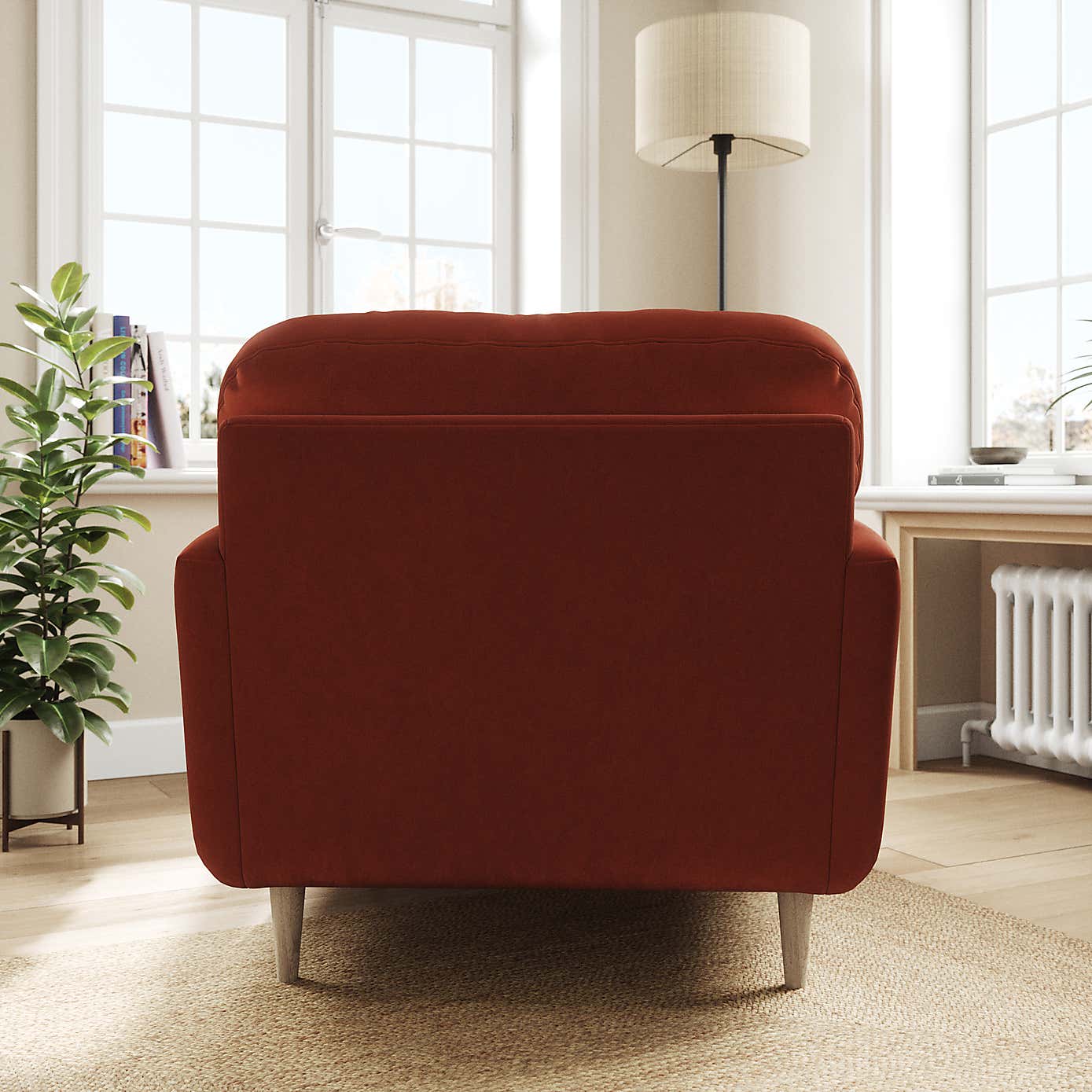 Sven Opulent Velvet Snuggle Chair