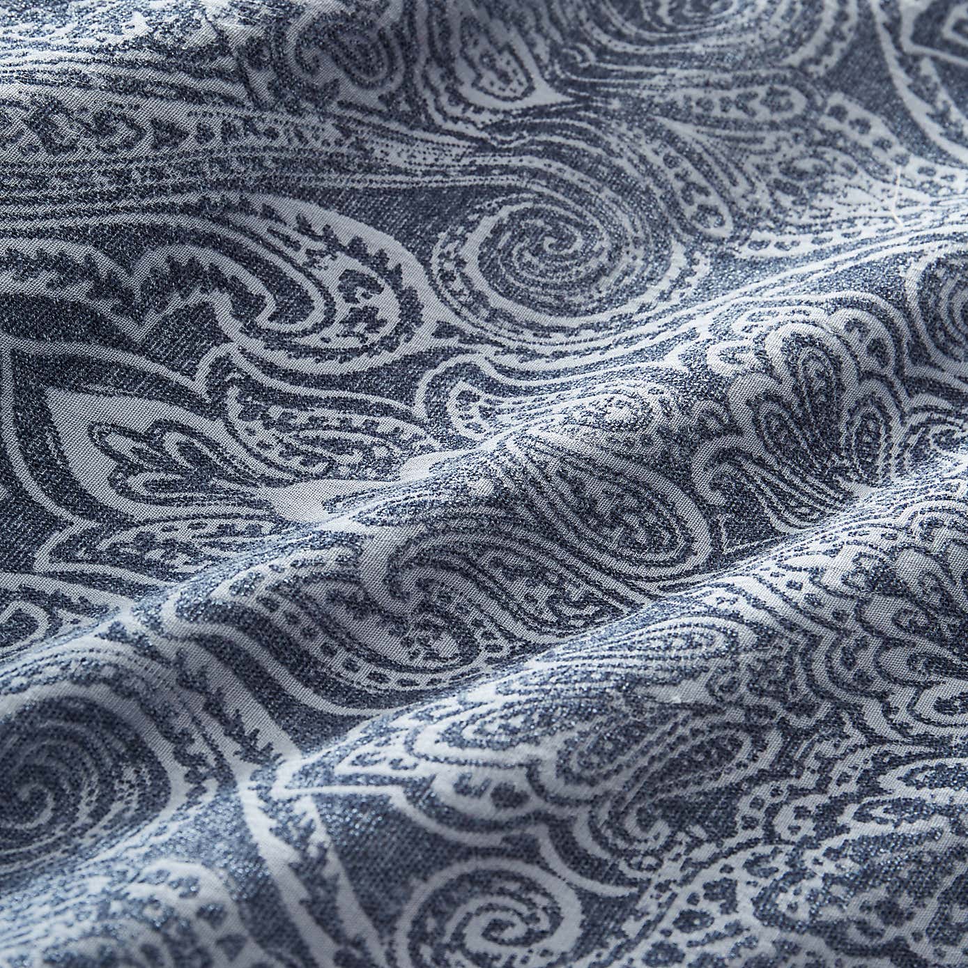 Haven Paisley Chenille Duvet Cover and Pillowcase Set