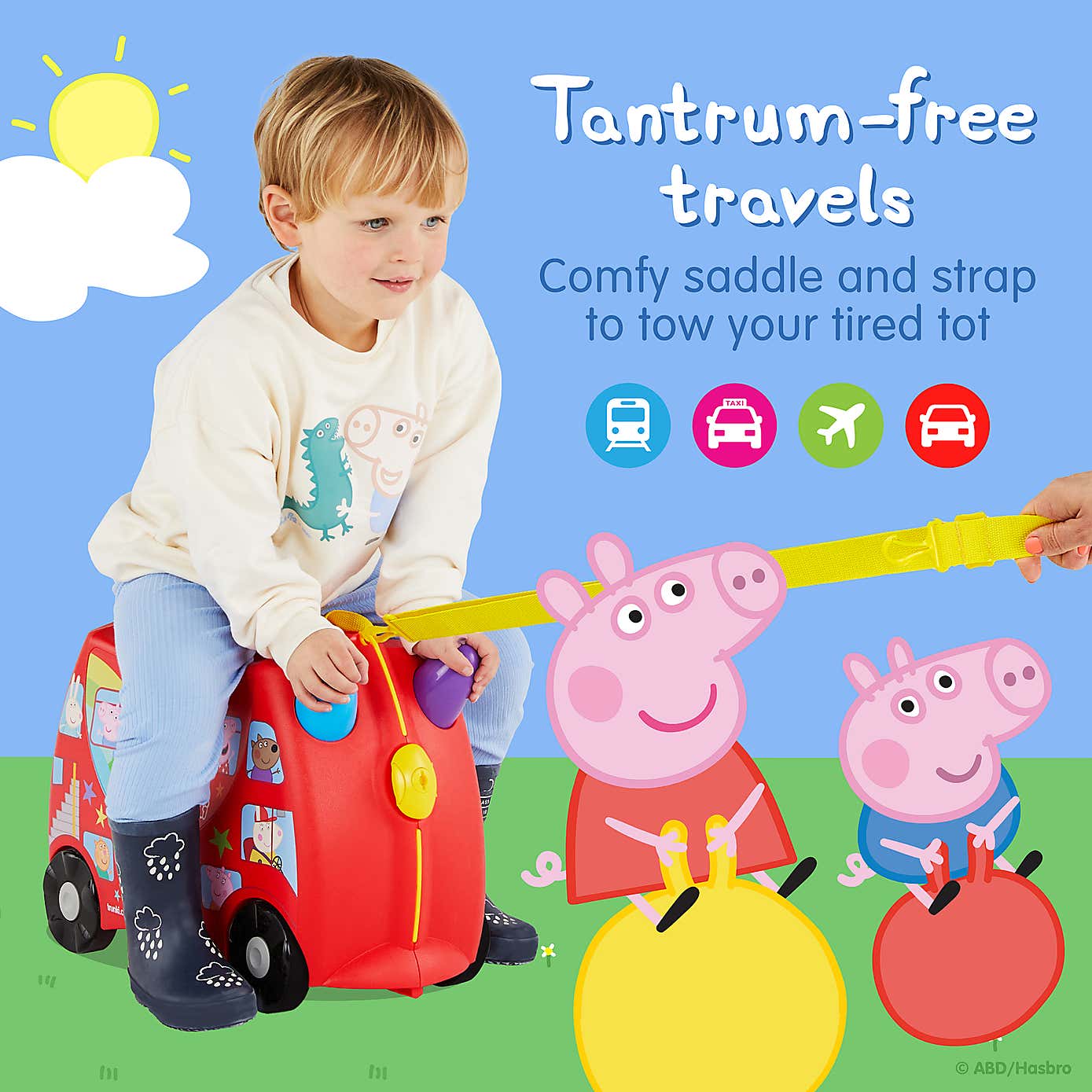 Trunki Peppa Pig Ride On Suitcase