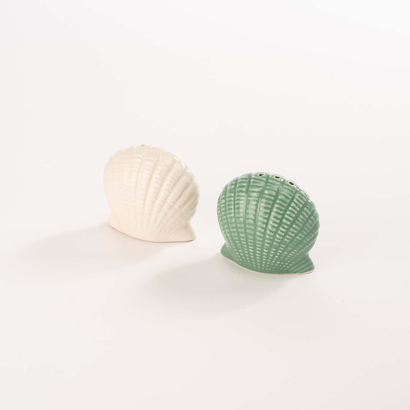 Sea Shell Salt and Pepper Shakers