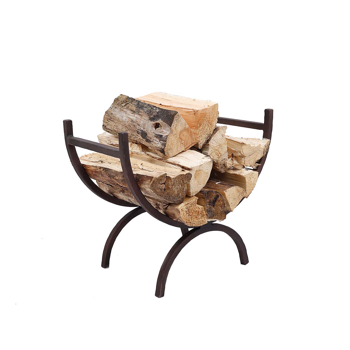 Snug - Fireside Rosewood Iron Firewood Holder