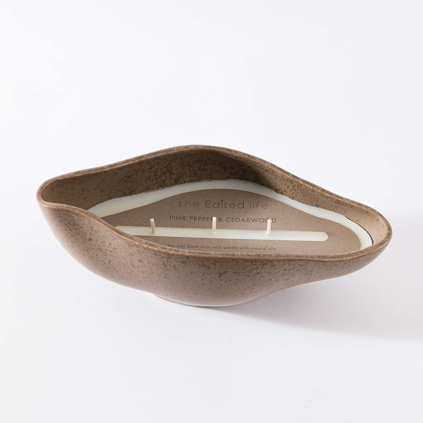 Pink Pepper & Cedarwood Ceramic Multi Wick Candle