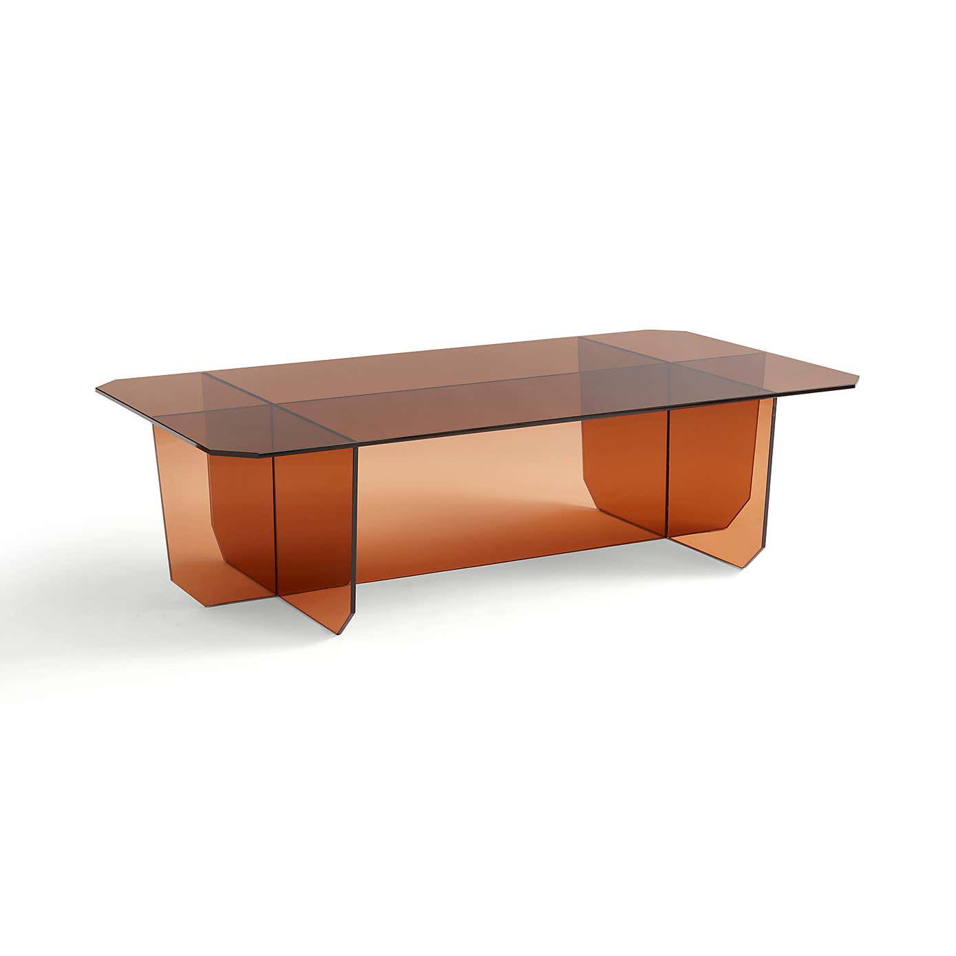 Elements Bowden Glass Coffee Table