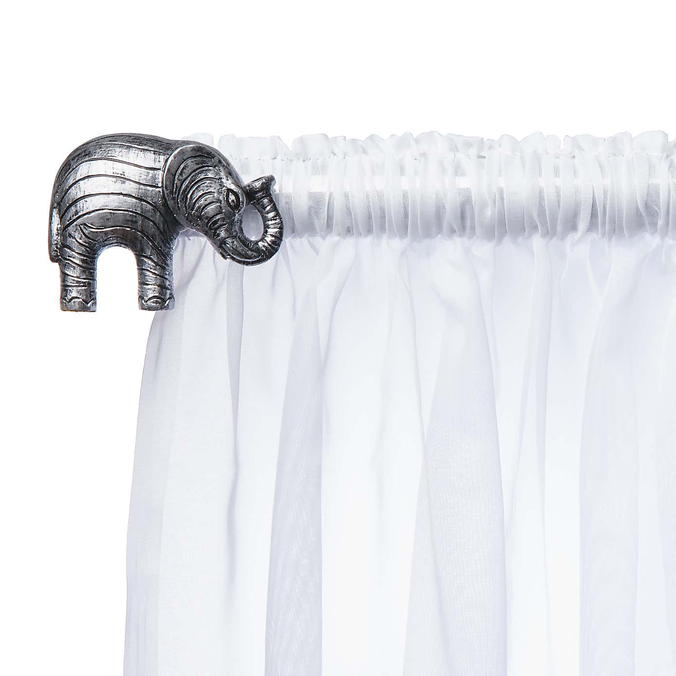 Mix and Match Pair of Elephant Finials Dia. 25/28mm