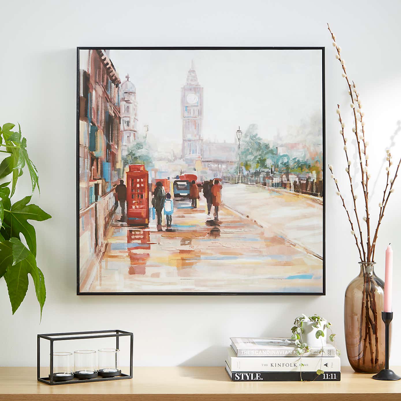 Big Ben Framed Canvas