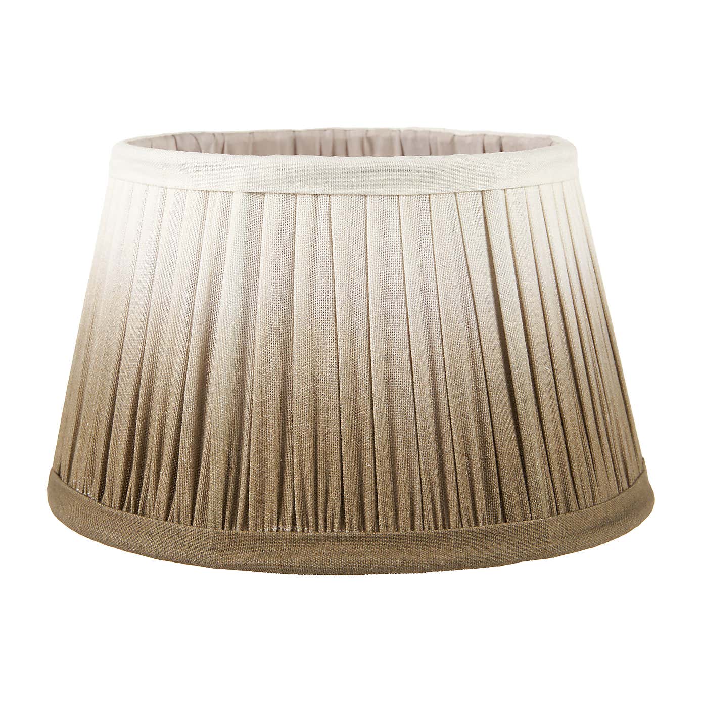 Scallop Ombre Soft Pleated Tapered Shade