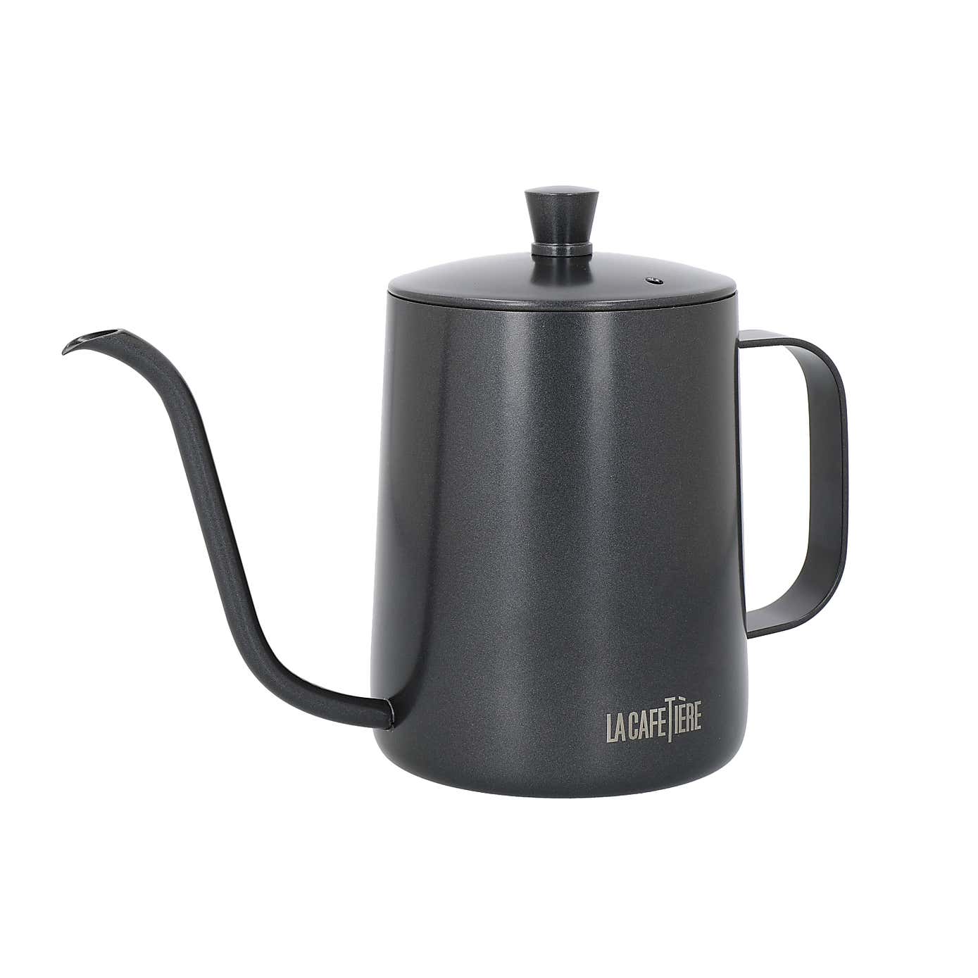 La Cafetiere Gooseneck Black Pour Over Coffee Stainless Steel Cafetiere