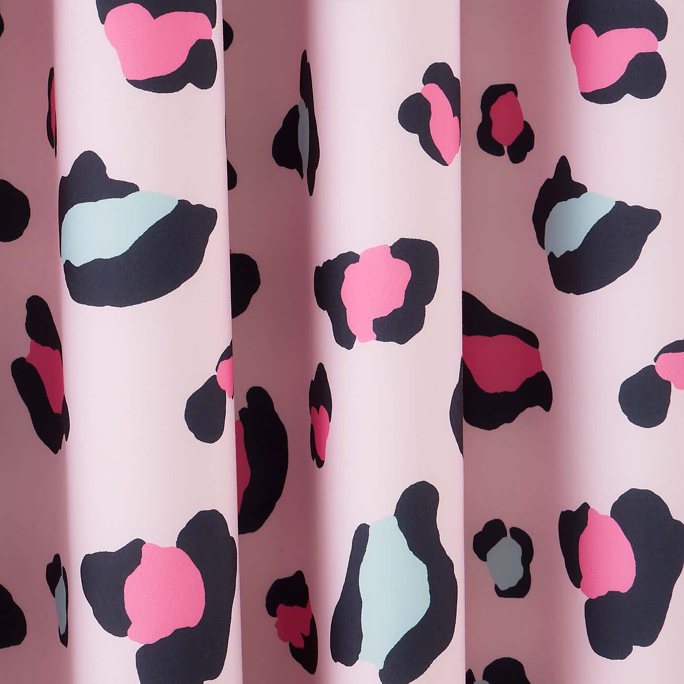 Leopard Blackout Eyelet Curtains