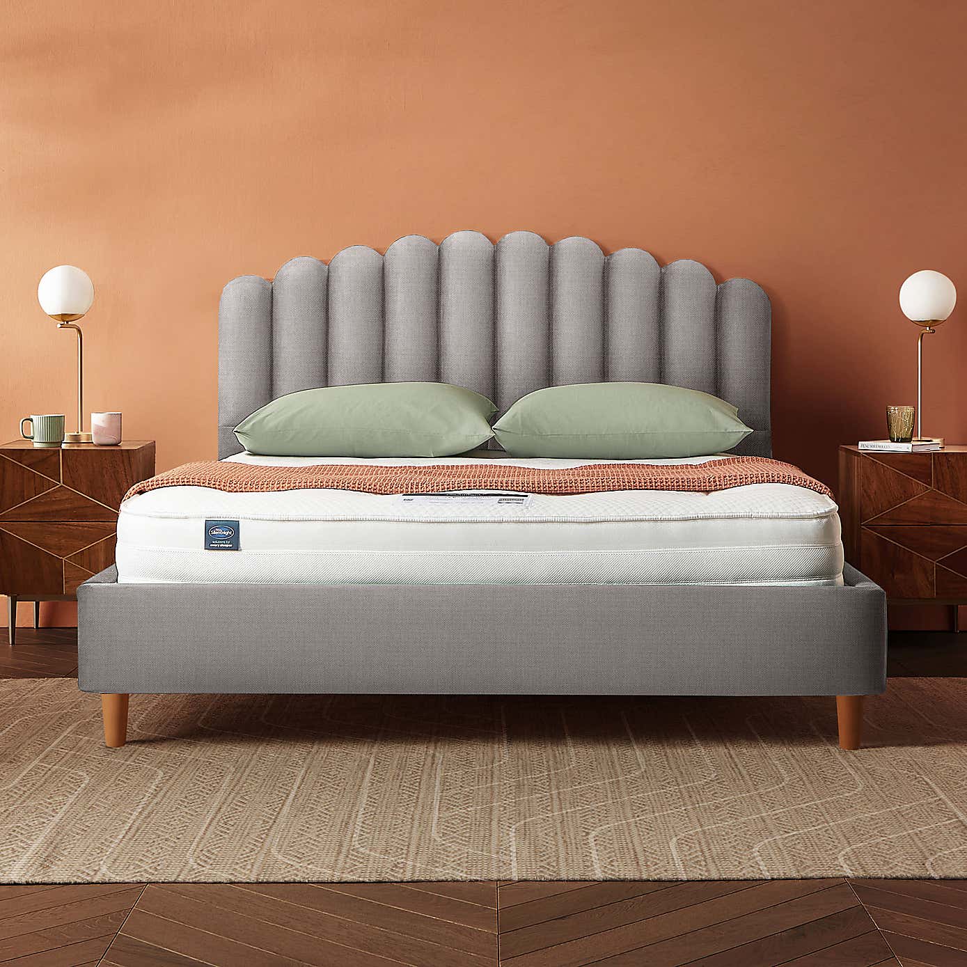 Silentnight Oriana Bed Frame, Woven