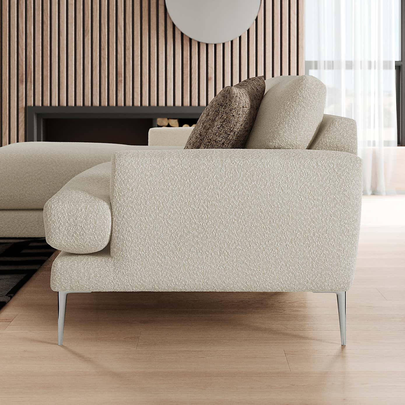 Tonal Boucle Fabric Sample