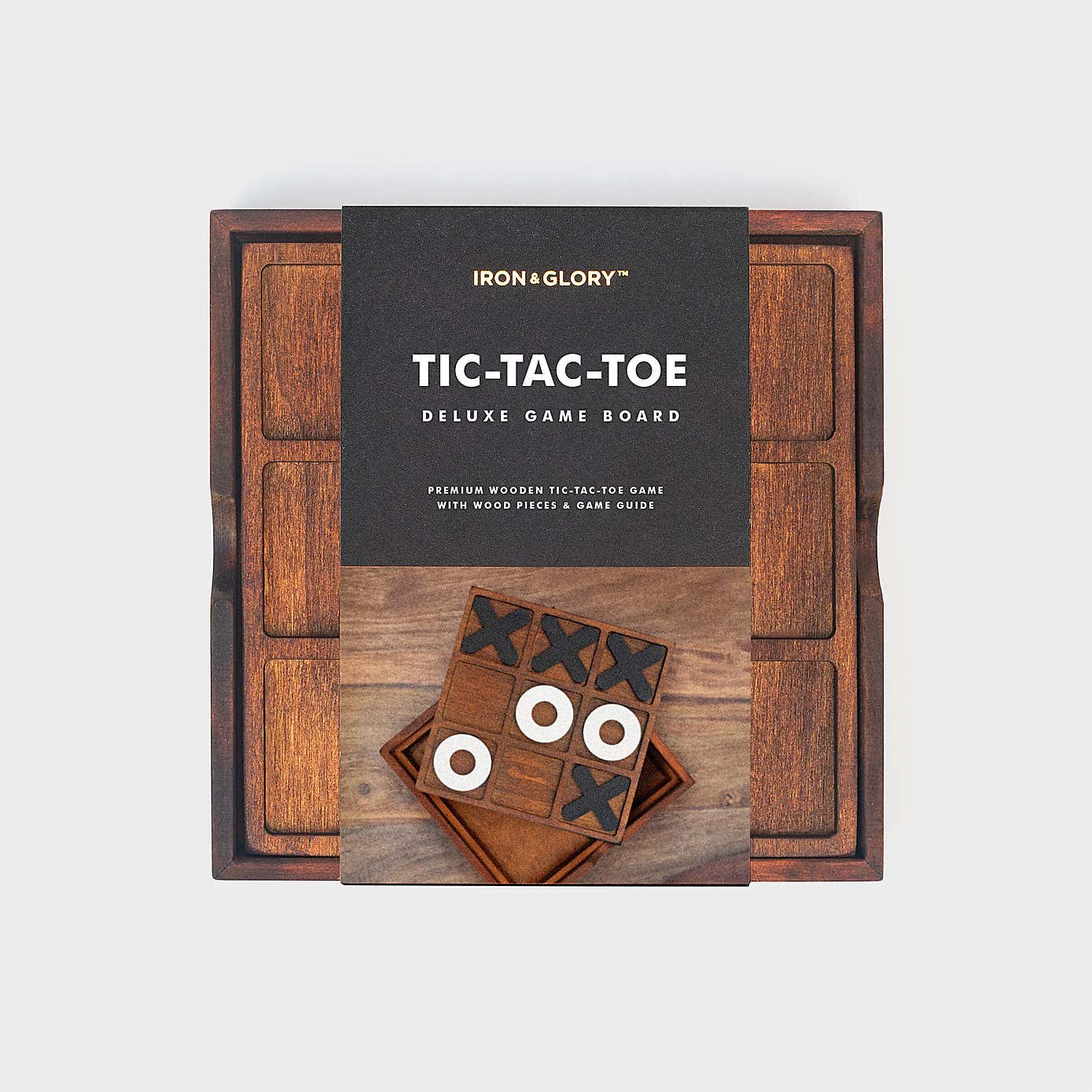 Luckies Wooden Tic Tac Toe Game