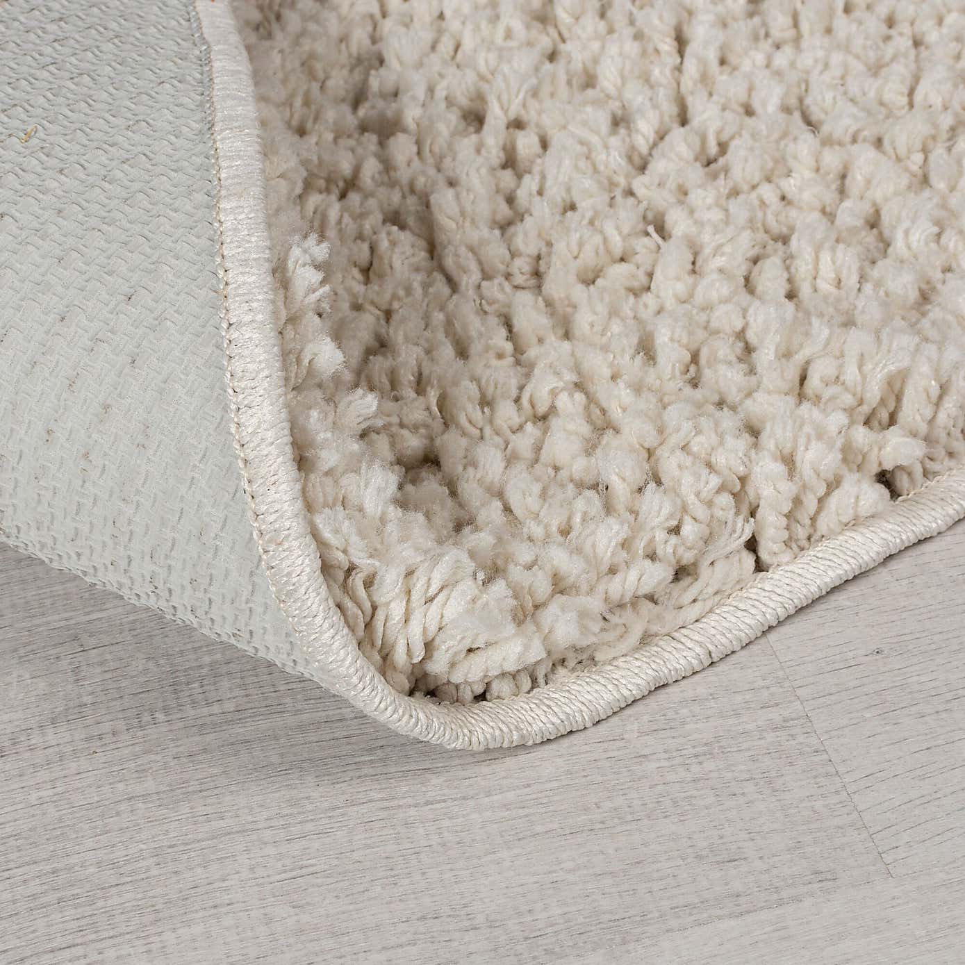 Cloud Washable Shaggy Round Rug