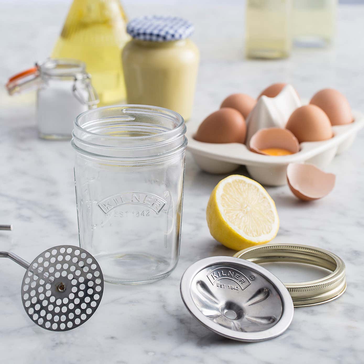 Kilner Mayonnaise and Sauce Jar Set