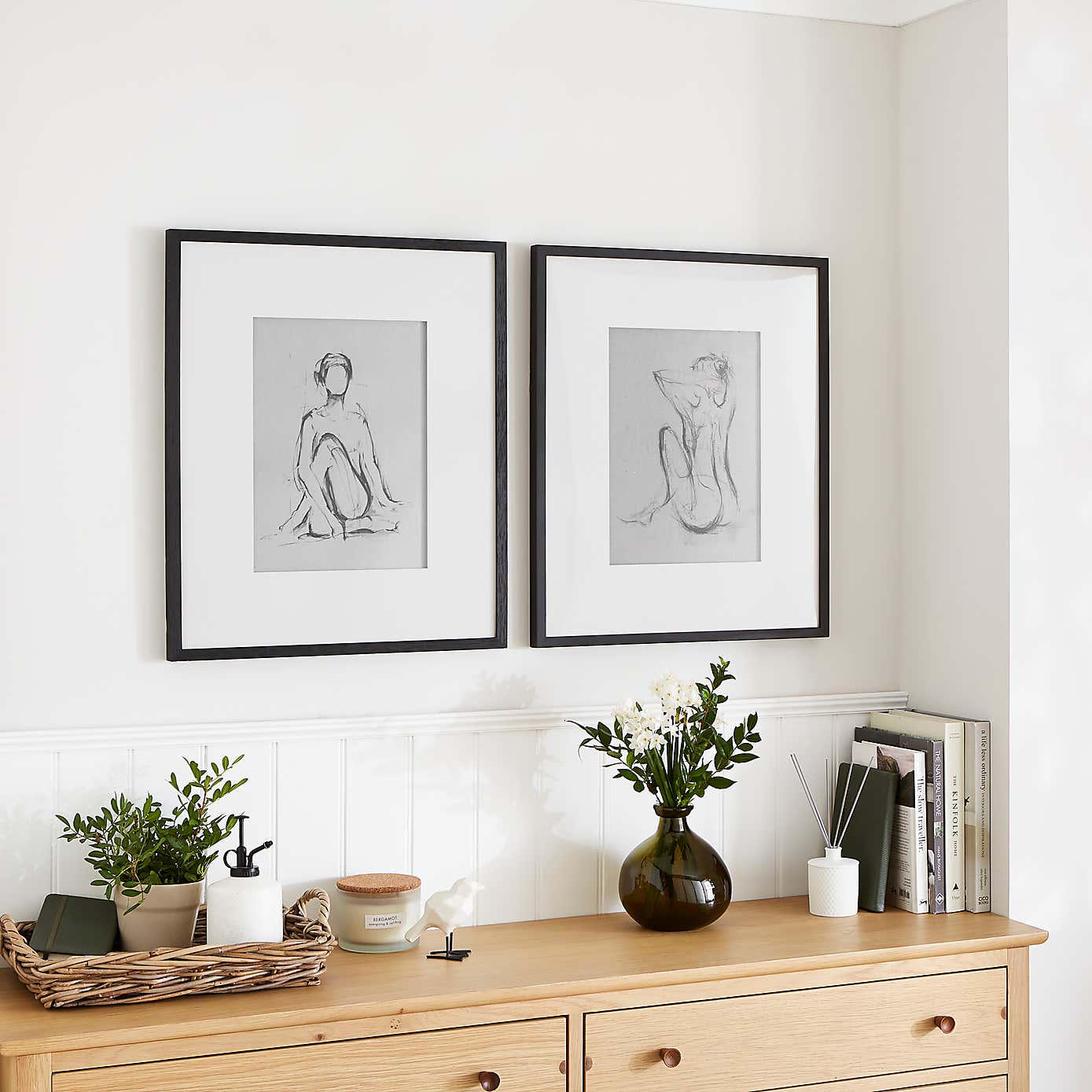 Set of 2 Churchgate Wilbarston Framed Prints