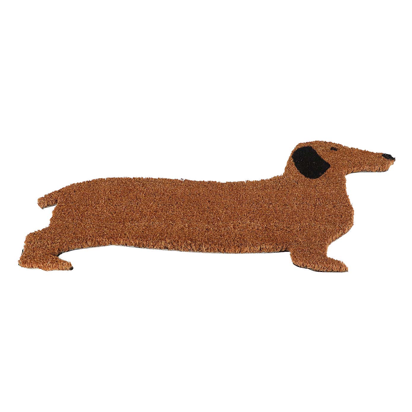 Fallen Fruits Daschund Coir Doormat