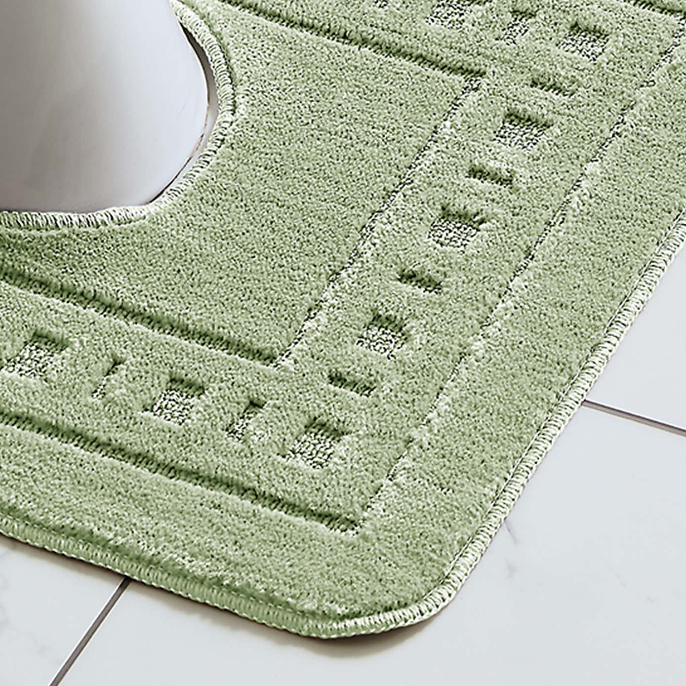 Armoni Bath Mat and Pedestal Mat Set
