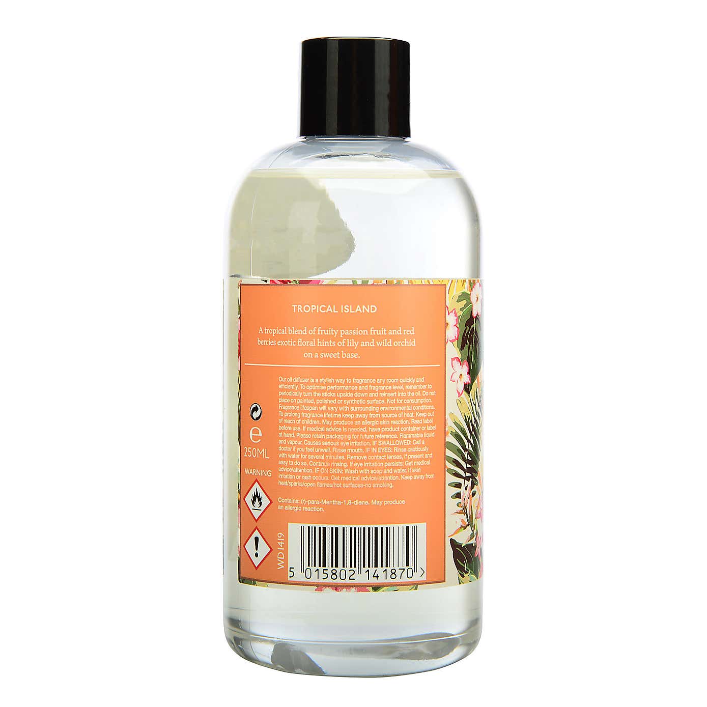 Wax Lyrical Exotic Island 250ml Reed Diffuser Refill