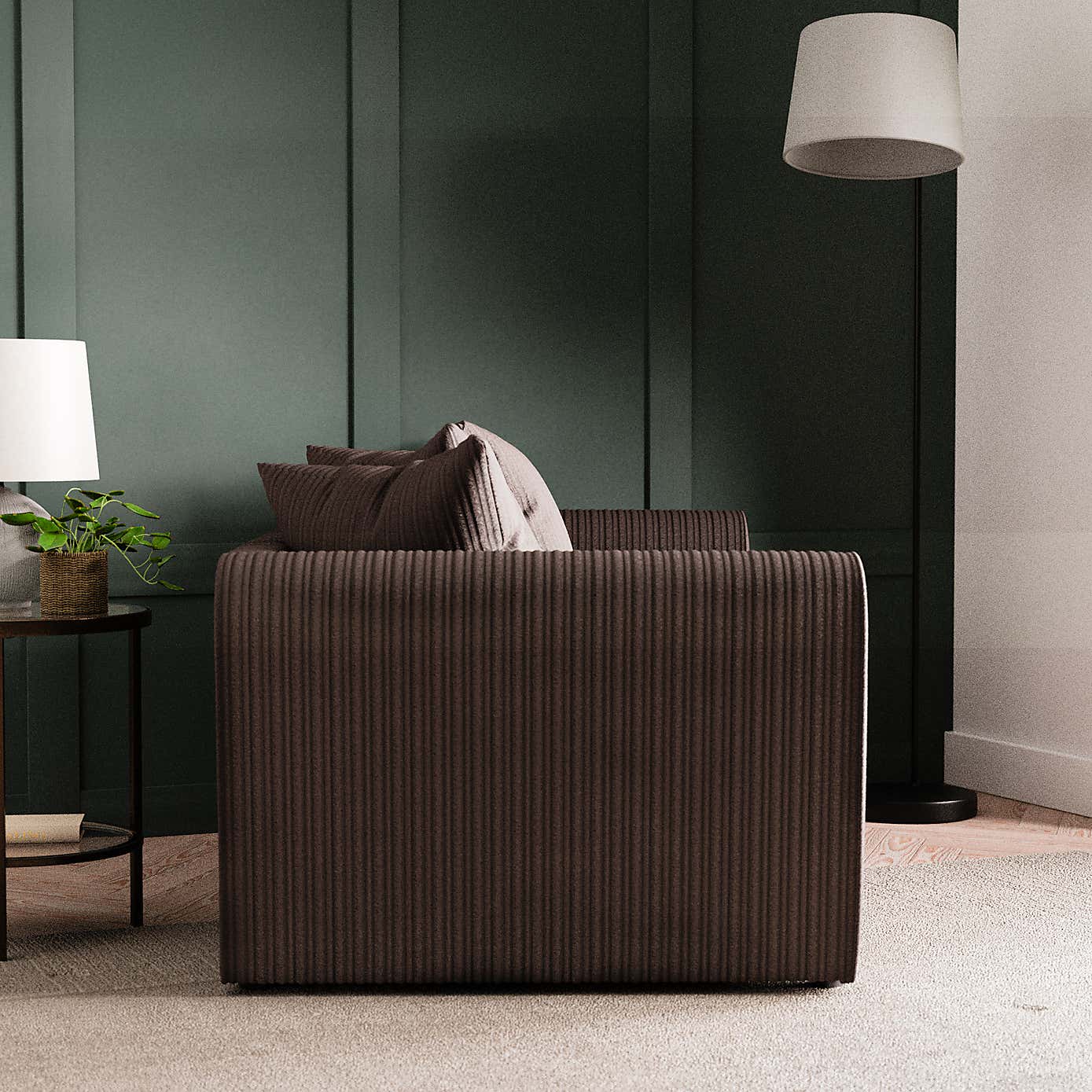 Blake Jumbo Cord 3 Seater Sofa