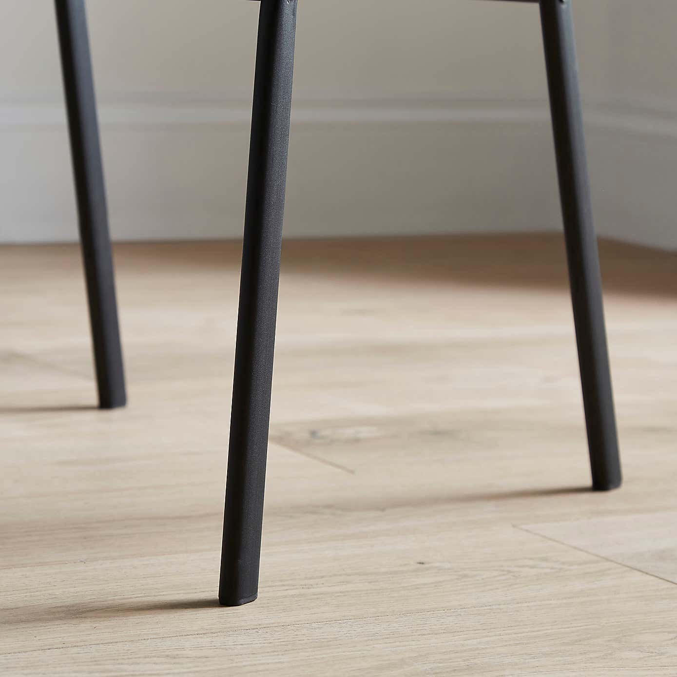 Rhys Set of 2 Dining Chairs, Faux Leather