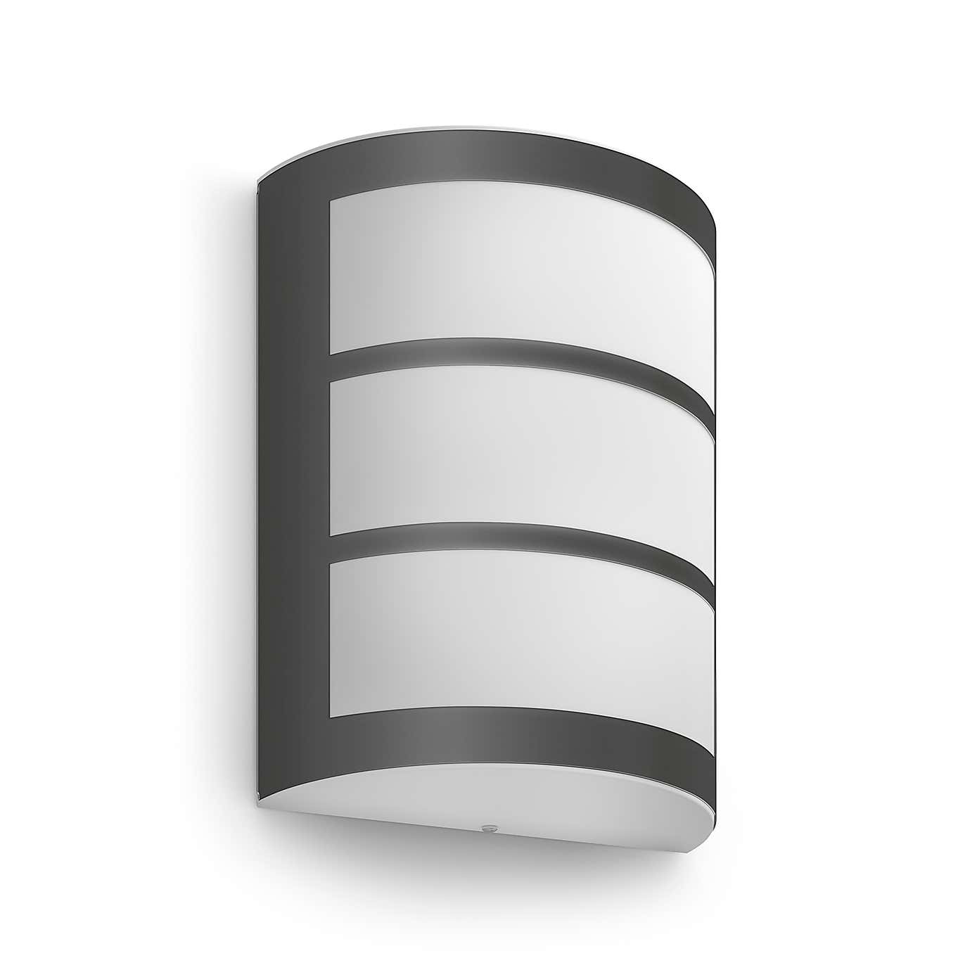 Philips Python Integrated LED Outdoor Wall Light, Cool White