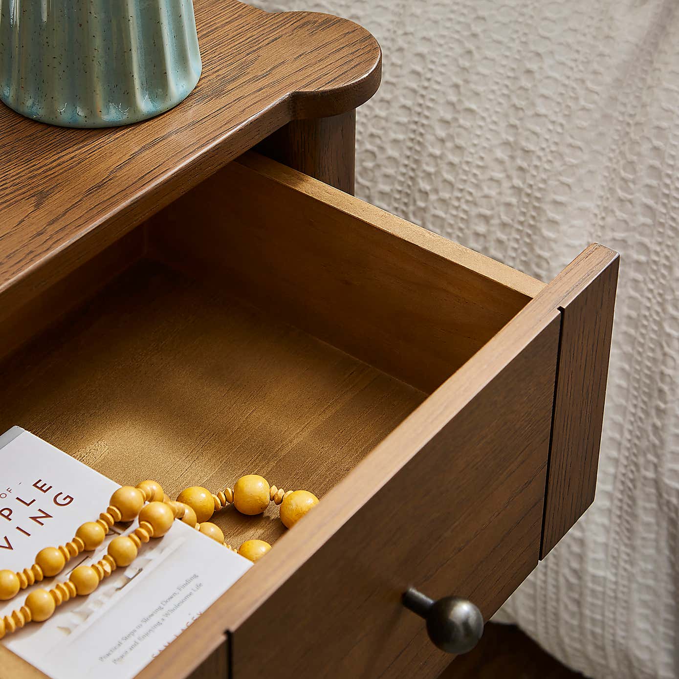 Ratcliffe 1 Drawer Bedside Table