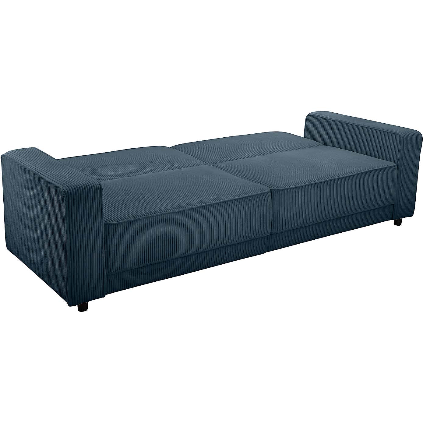 Allie Corduroy 3 Seater Sofa Bed