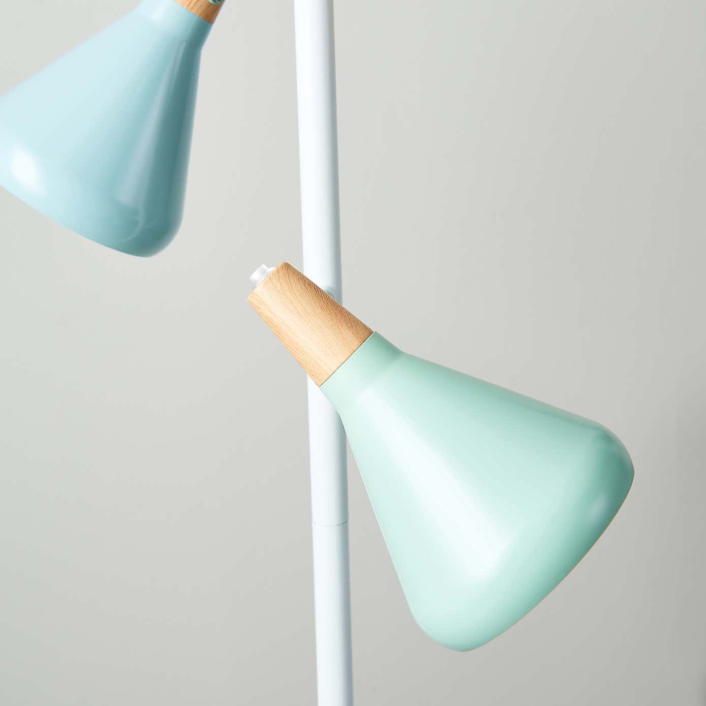 Wolston Retro 3 Light Adjustable Floor Lamp