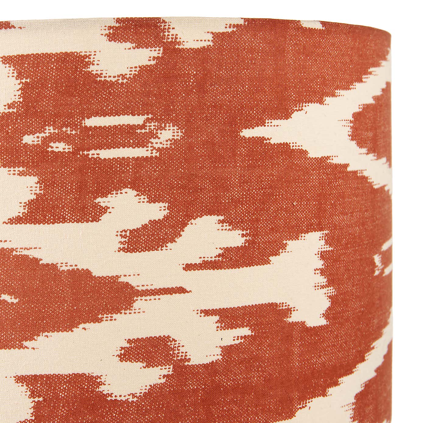 Lars Ikat Patterned Cylinder Lamp Shade
