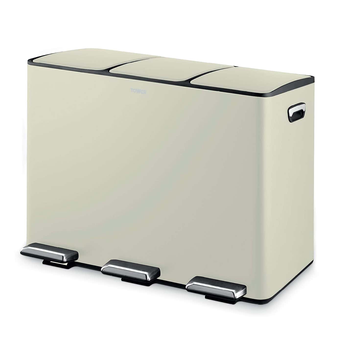 Tower 45L Recycling Pedal Bin