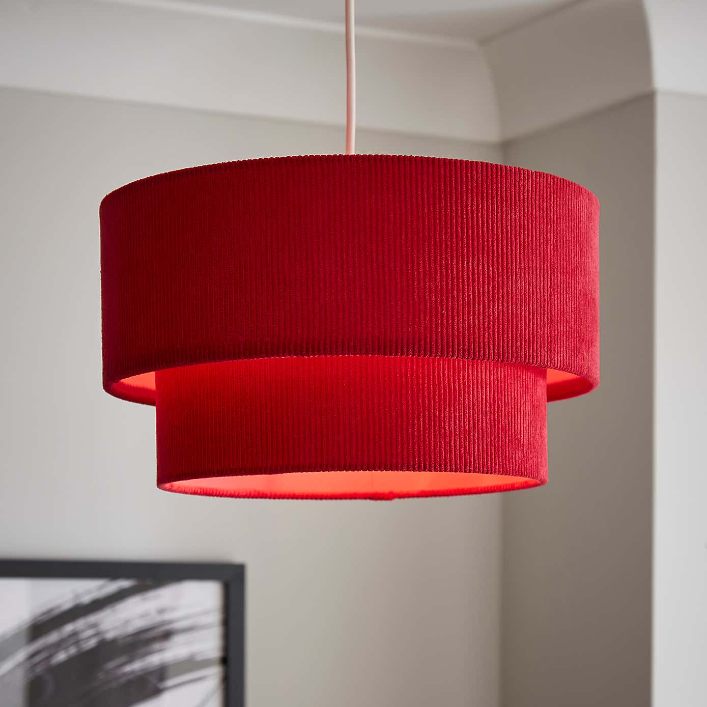 Peyton Cord Two Tier Lamp Shade