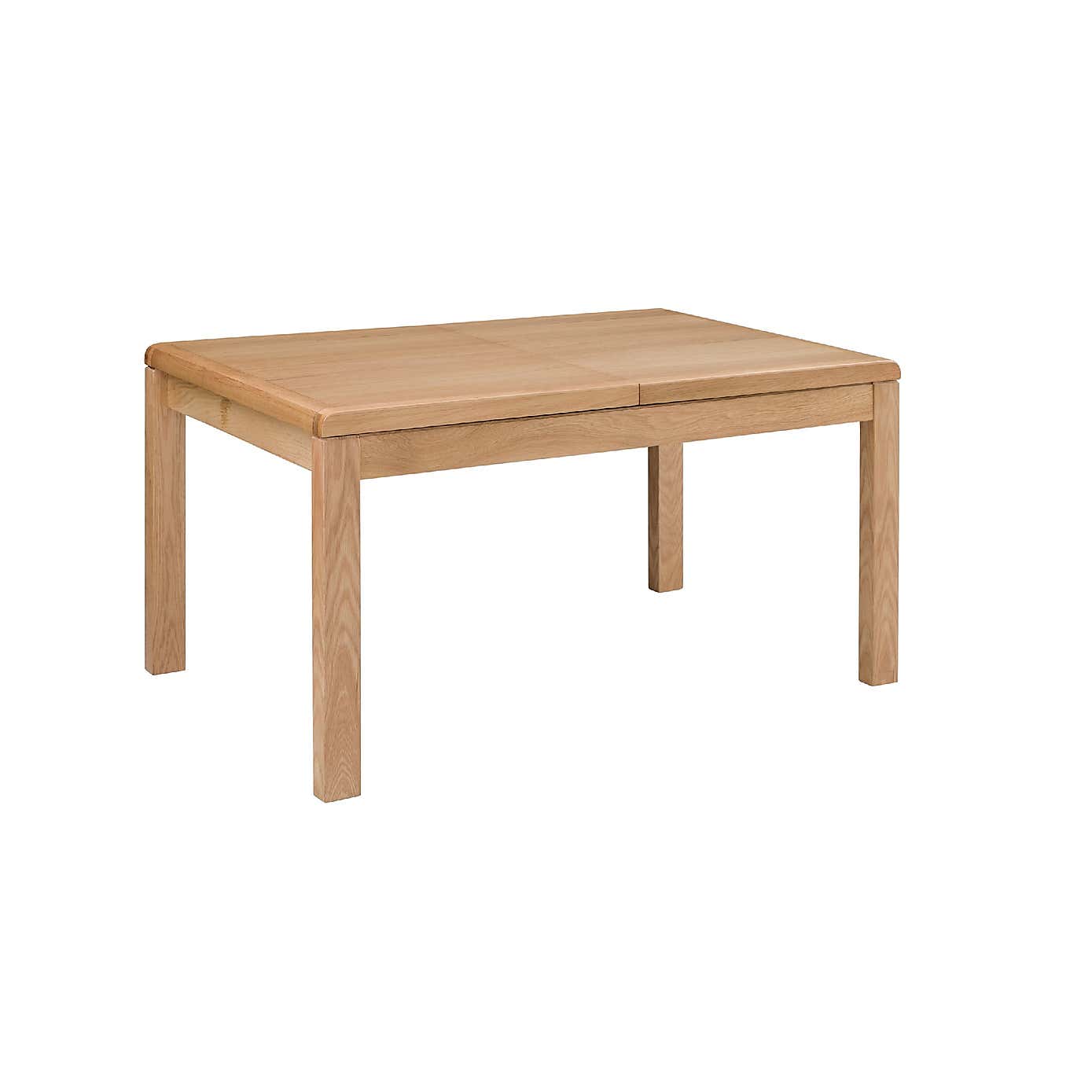 Curve 6 Seater Dining Table, Oak