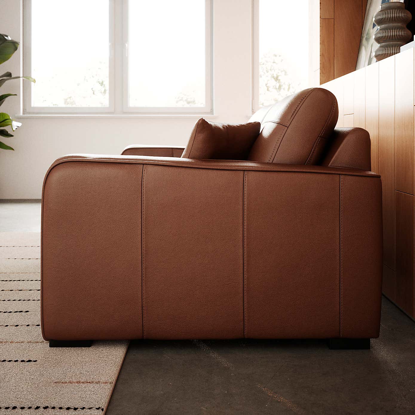 Carson Vintage Leather 2 Seater Sofa