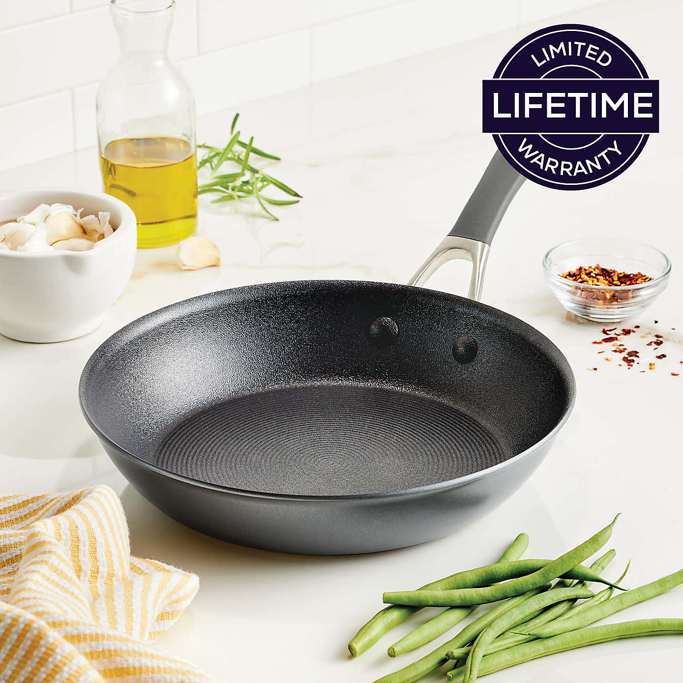 Circulon Scratch Defense Extreme Non-Stick Frying Pan, 25cm