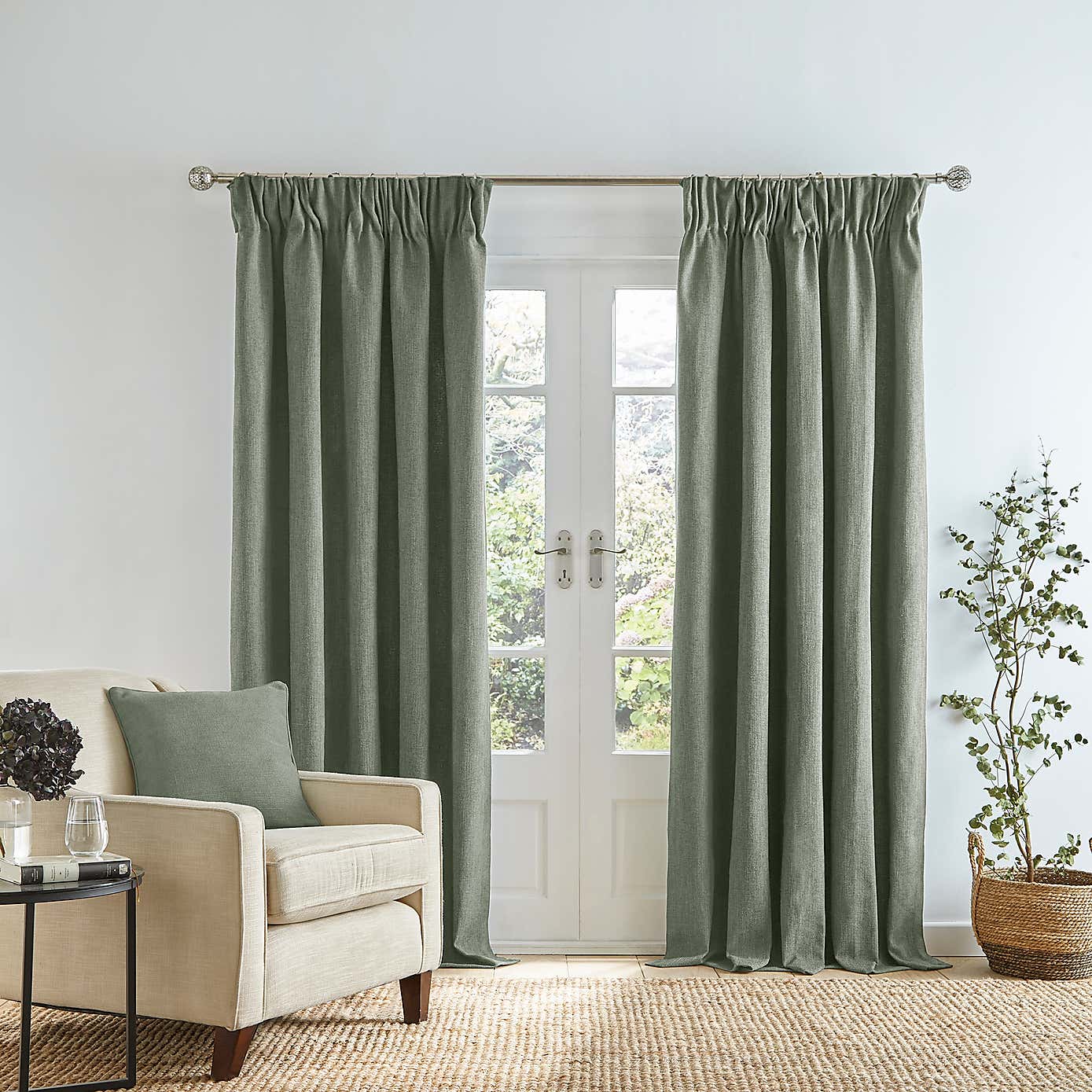 Wynter Thermal Pencil Pleat Curtains