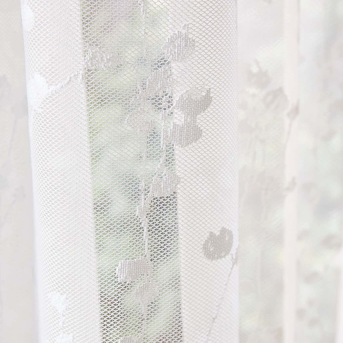 Pussy Willow Slot Top Single Voile Panel