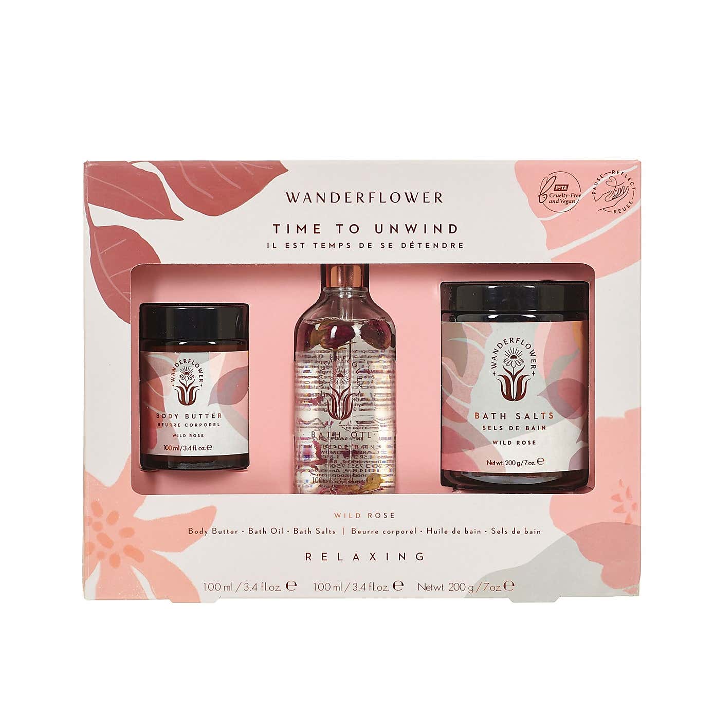 Upper Canada Wanderflower Time to Unwind Bathing Set