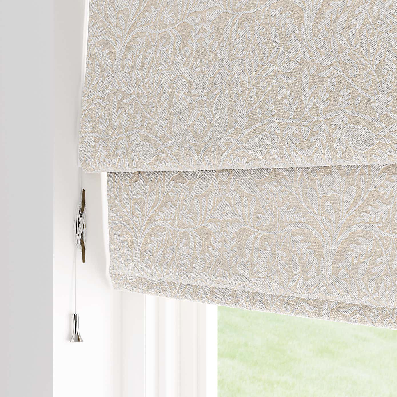 Alora Chenille Roman Blind