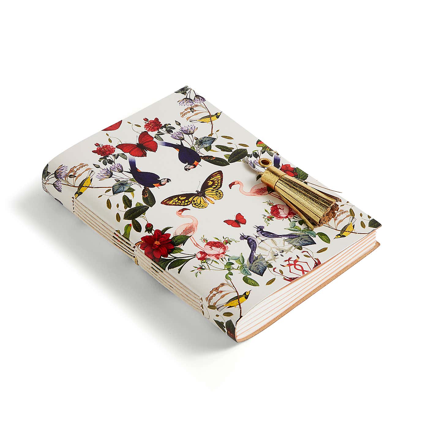 Recycled Leather Kaleidoscope Notebook