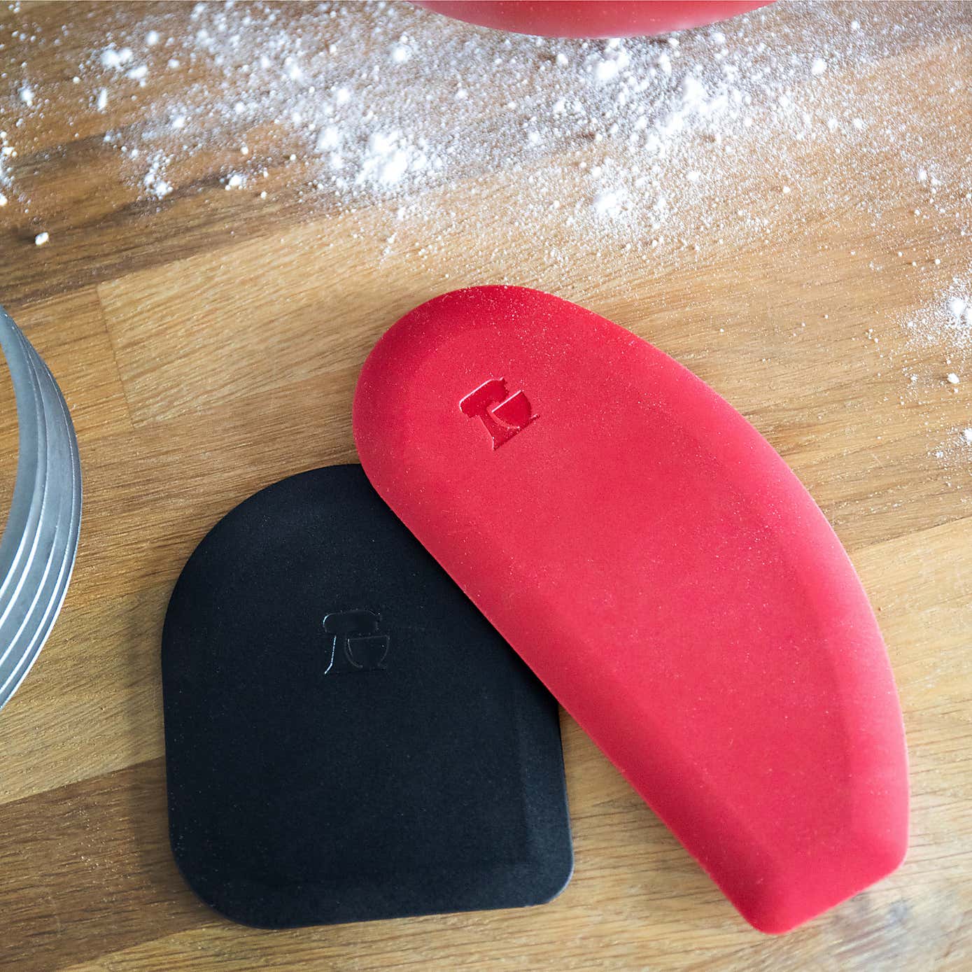 KitchenAid Set of 2 Pot Scraper and Silicone Bowl Scrapers