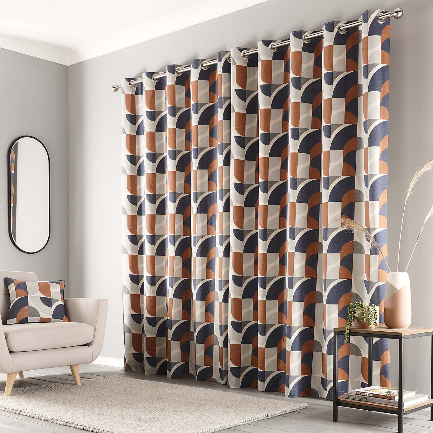 Elements Marne Eyelet Curtains