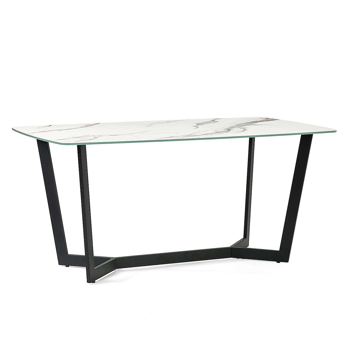 Olympus 6 Seater Dining Table Marble
