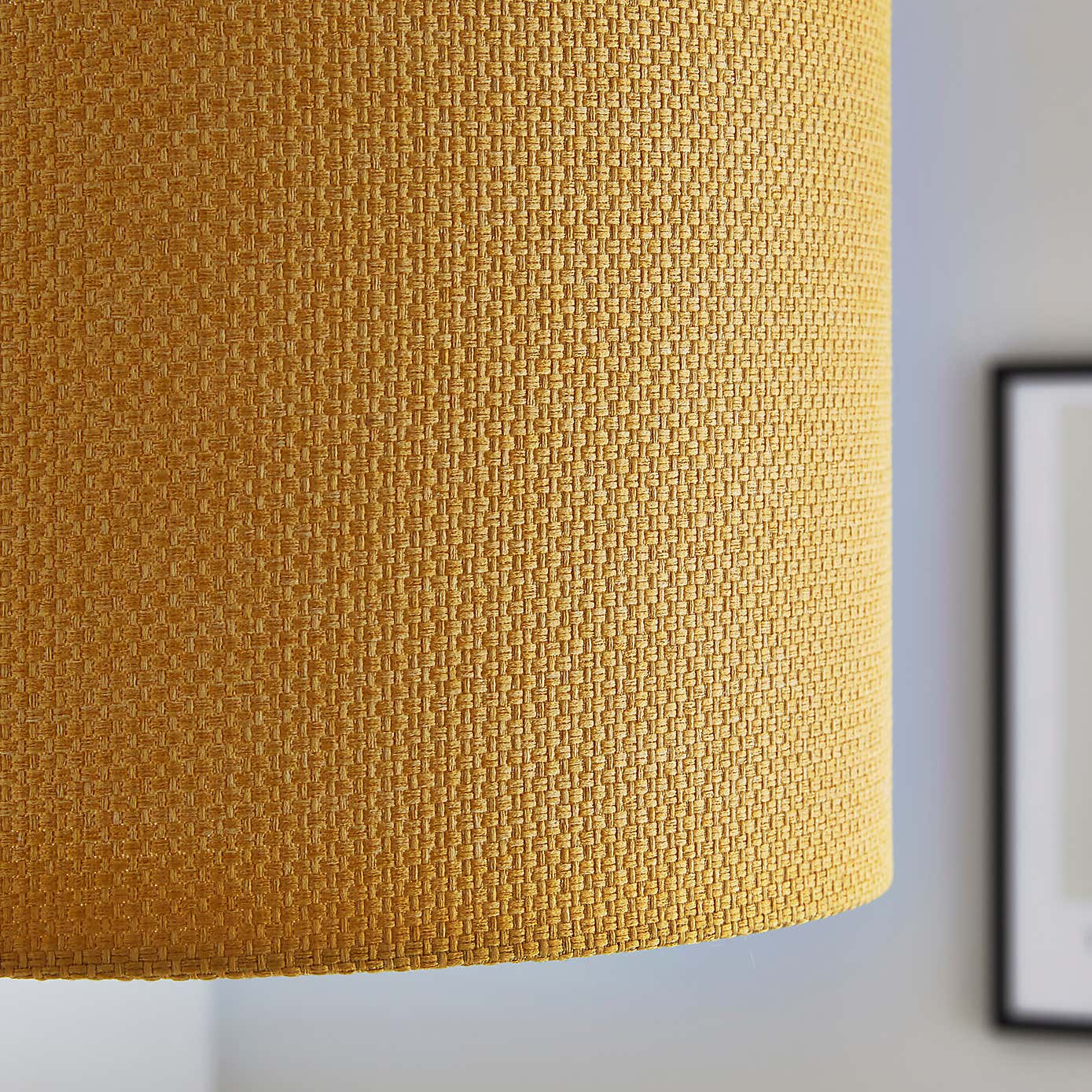 Barkweave Easy Fit Drum Lamp Shade