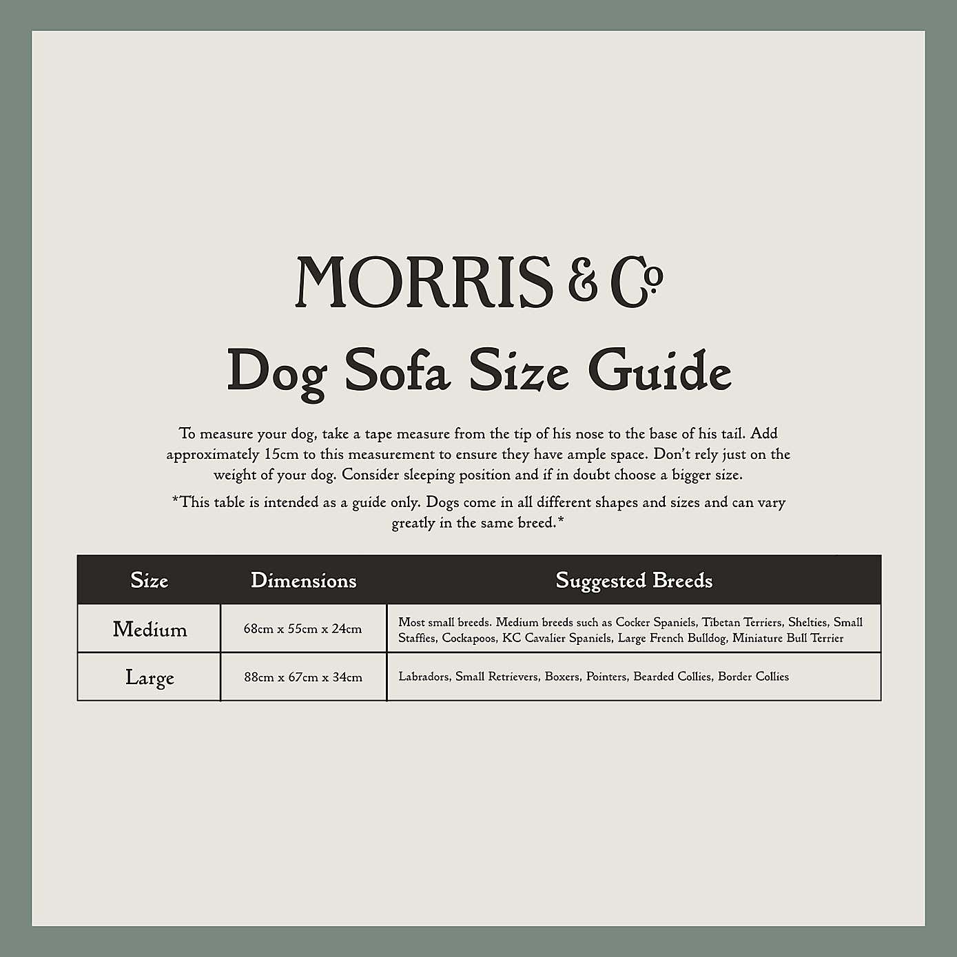Morris & Co Strawberry Thief Sofa Dog Bed