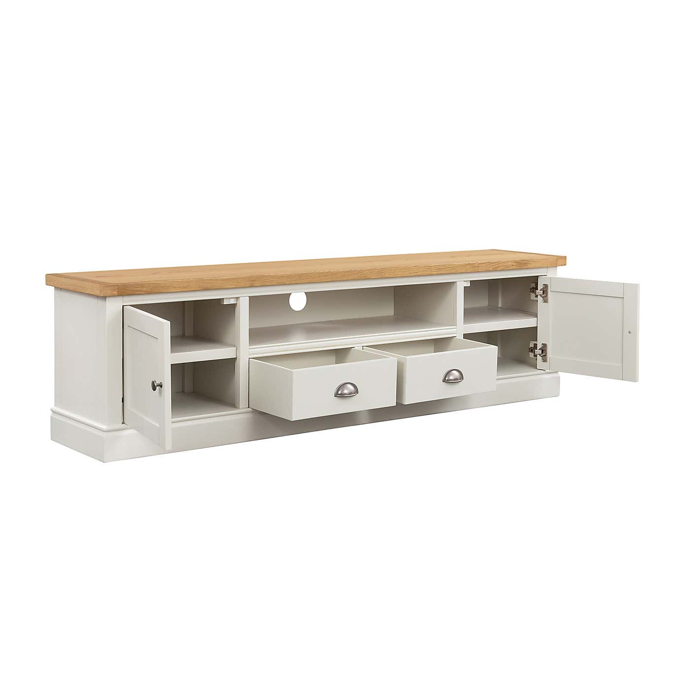 Compton Ivory Extra Wide TV Stand
