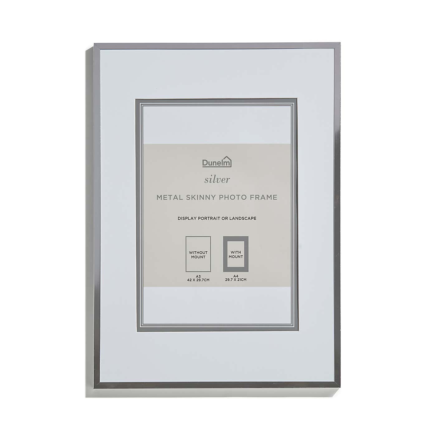Skinny Metal Photo Frame