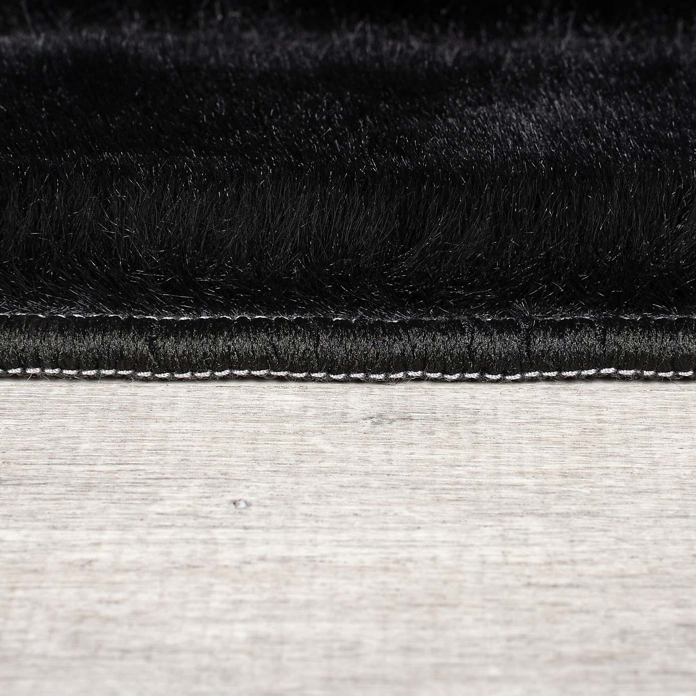 Supersoft Lush Geometric Fux Fur Arch Rug