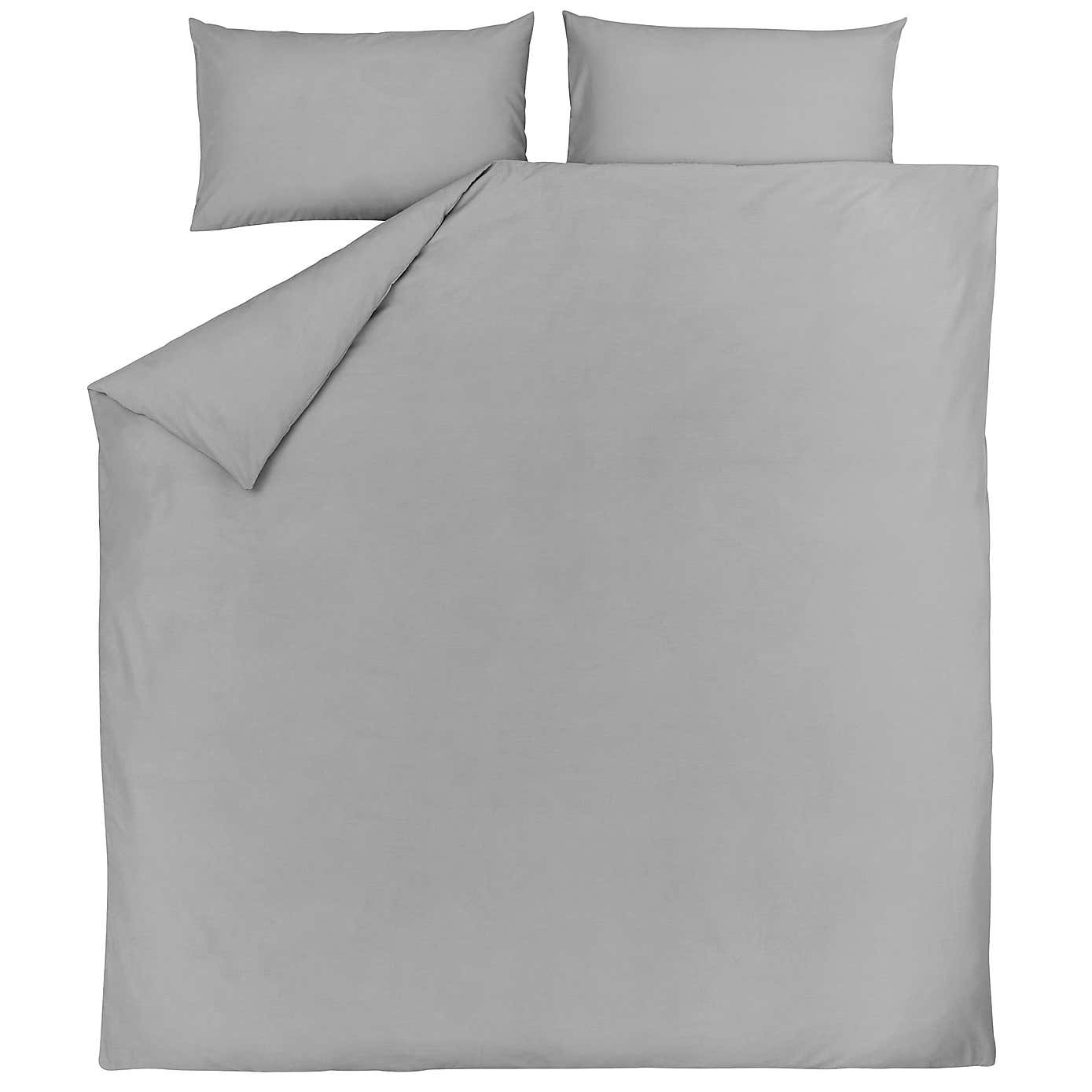 Non Iron Plain Dye Duvet Cover