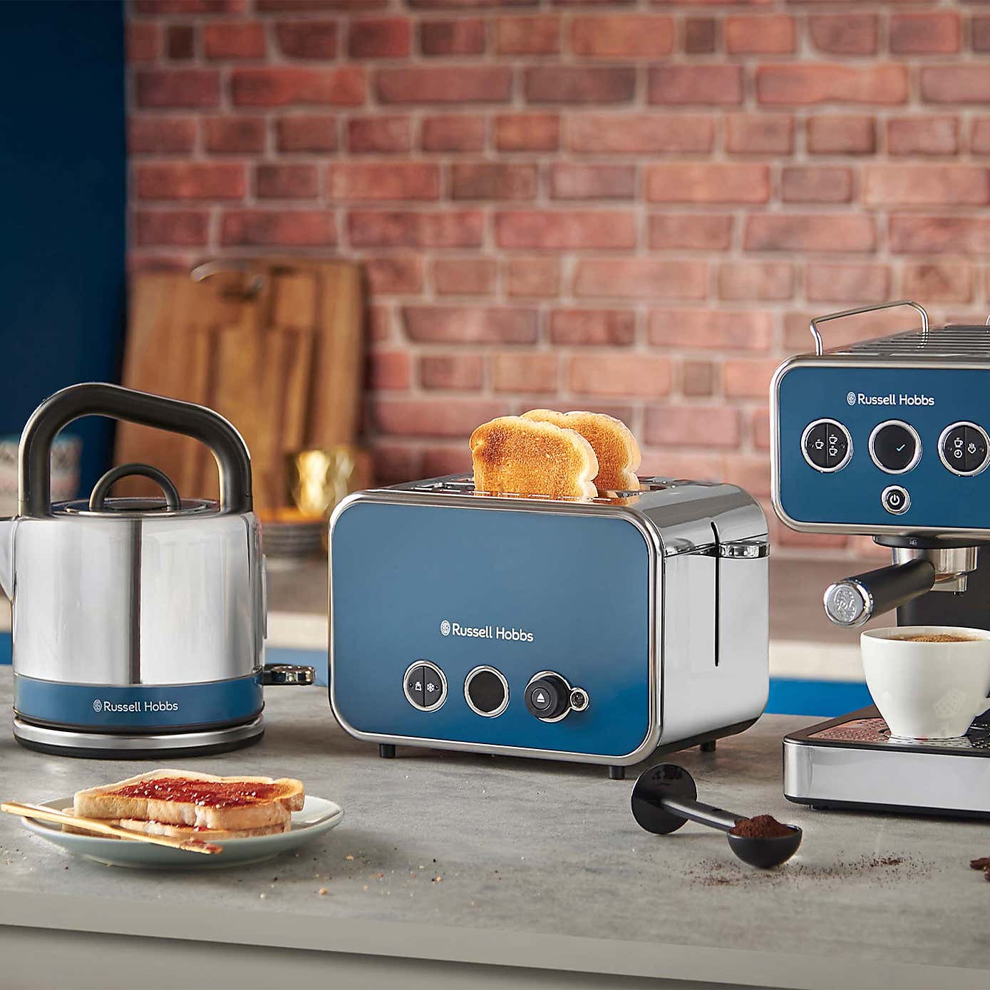 Russell Hobbs Distinctions 2 Slice Stainless Steel Toaster